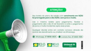 Prazo prorrogado