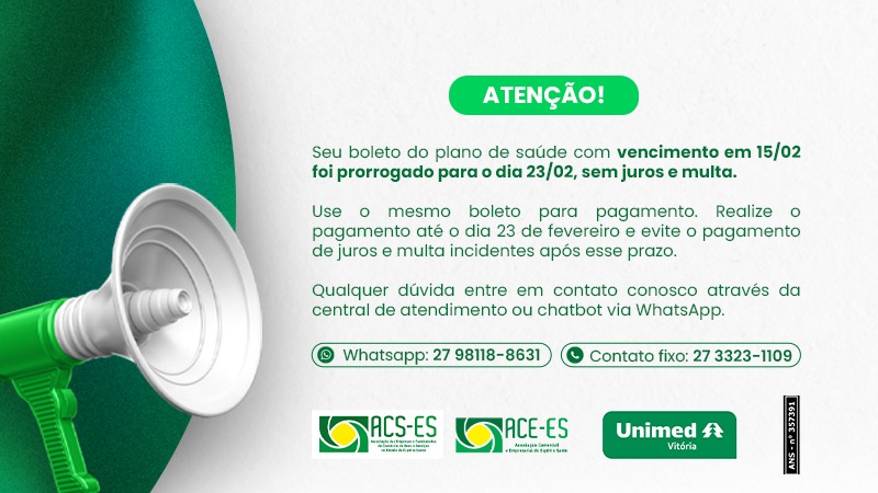 Prazo prorrogado