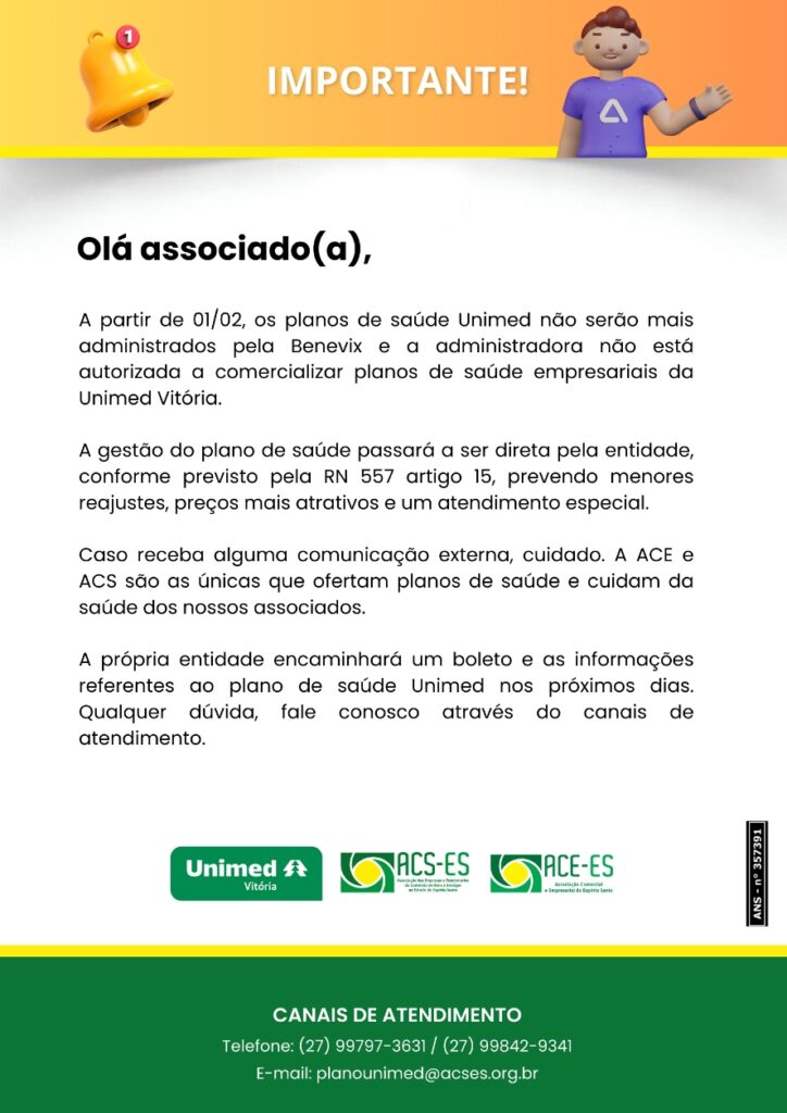 Migração do seu Plano Unimed: Não Haverá cancelamento!